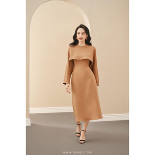 Váy Lane Jt Florine Long Sleeve Midi Dress! Chính hãng 100%! 1850
