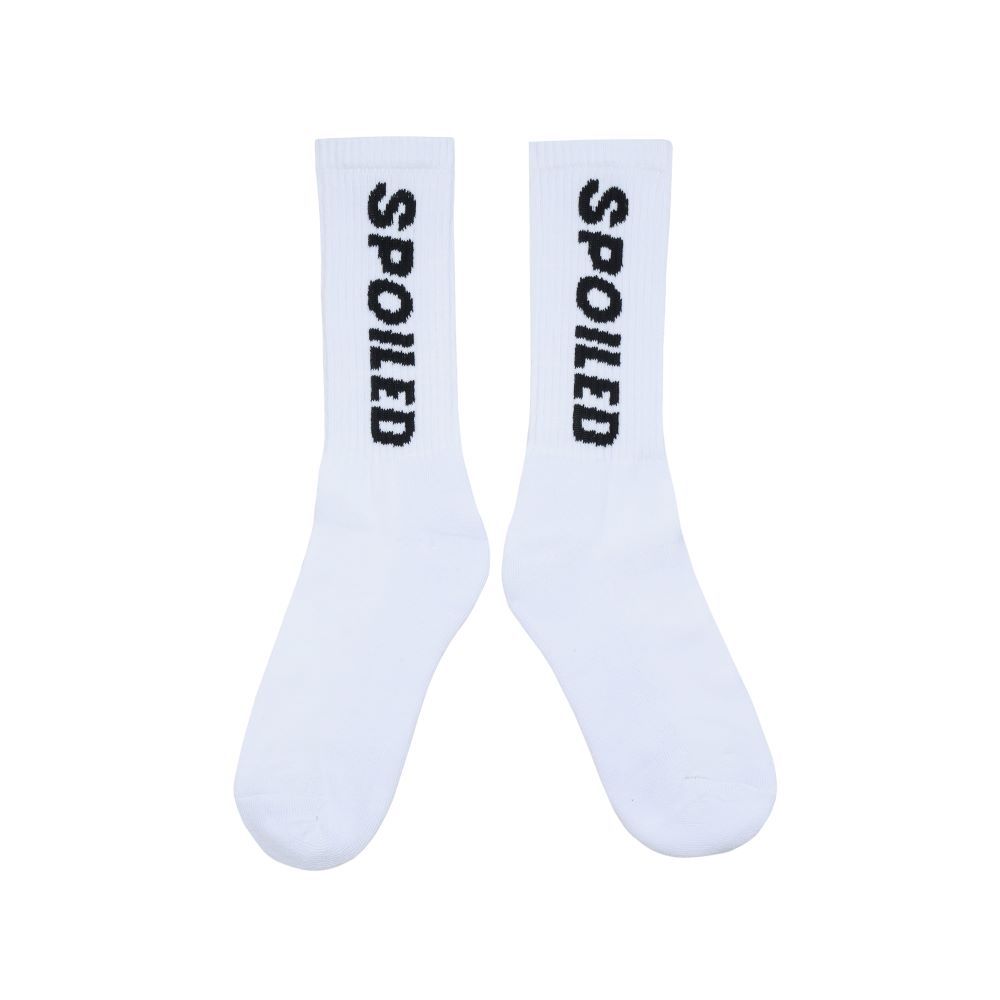 Combo 2 Đôi Tất Vớ Basic Spoiled Trắng / Đen Chất liệu sợi PE Cao Cấp