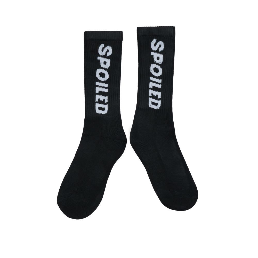 Combo 2 Đôi Tất Vớ Basic Spoiled Trắng / Đen Chất liệu sợi PE Cao Cấp