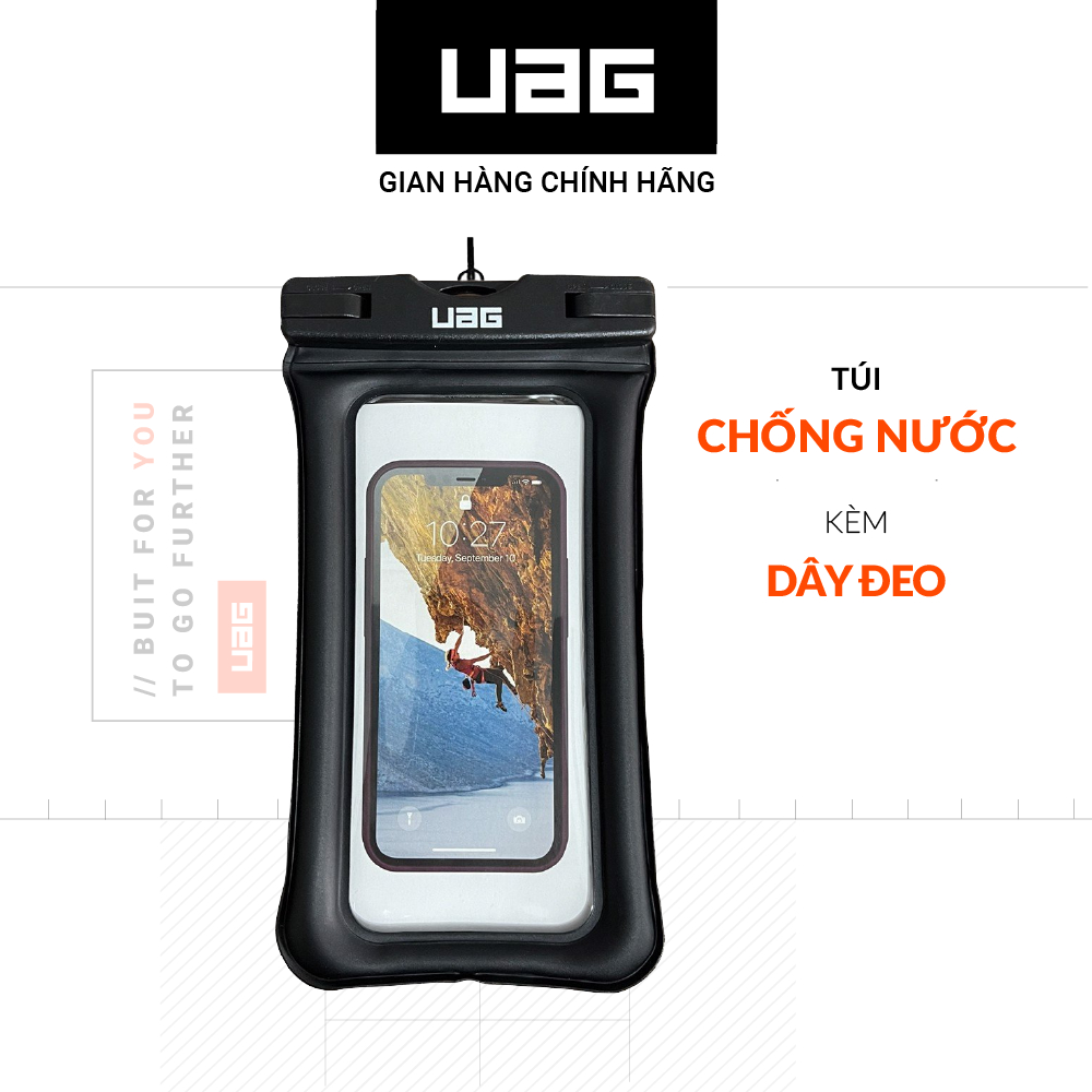 [Mã ELBAU5 giảm 5% tối đa 500K] Túi chống nước UAG [U] kèm dây đeo - Chính hãng