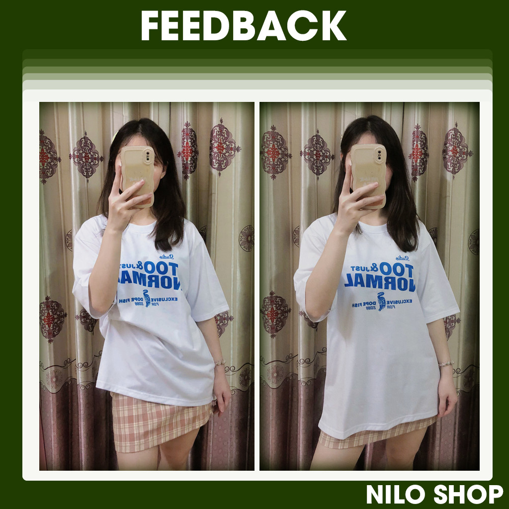 Áo Thun Tay Lỡ Unisex Form Rộng Dáng Dài Unisex Cho Nam Nữ  Chất Cotton Thấm Hút Mồ Hôi Mát Mẻ Trẻ Trung NILO