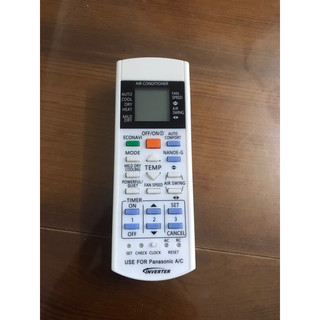 Điều khiển điều hoà panasonic inverter