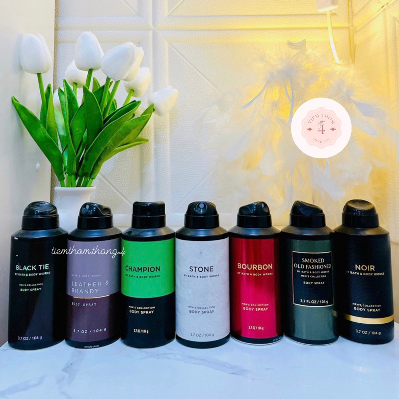 •𝐍𝐨𝐢𝐫• Bath & Body Works - Sản phẩm dưỡng và xịt thơm toàn thân dành cho nam