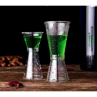 Jigger nhựa 2 đầu 10/20ml - jigger nhựa 20/40ml - đinh lượng có chia vạch