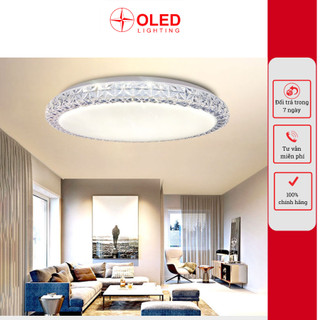 Đèn ốp trần ot350vc3m mâm ốp trần đèn led trang trí hiện đại phòng khách, phòng ngủ, trần thạch cao oledlighting