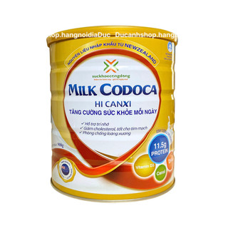 Sữa canxi Milk Codoca Hi Canxi 900g vị vani thơm ngon dễ uống