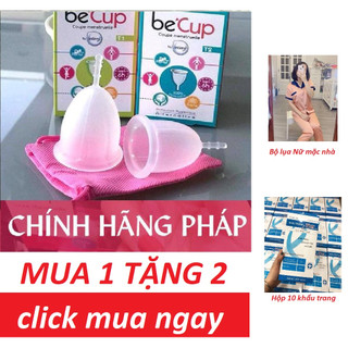 Cốc Nguyệt San Pháp Becup. Cốc kinh nguyệt mềm và dễ bung