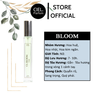 Nước hoa nữ CL Bloom Edp cao cấp chính hãng CIEL Parfum phong cách Quyến rũ, Sang trọng, Quý phái CP 21