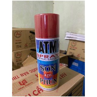 Sơn xịt atm đỏ 211- cam 226