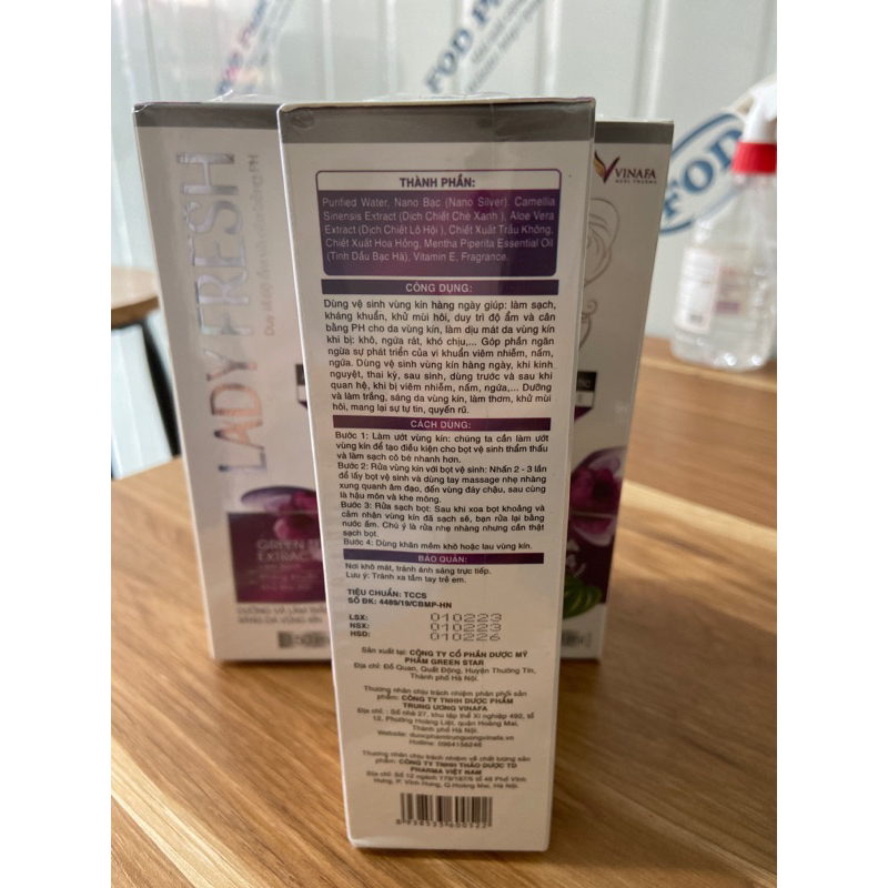 Dung Dịch vệ sinh Lady Fresh Vinafa