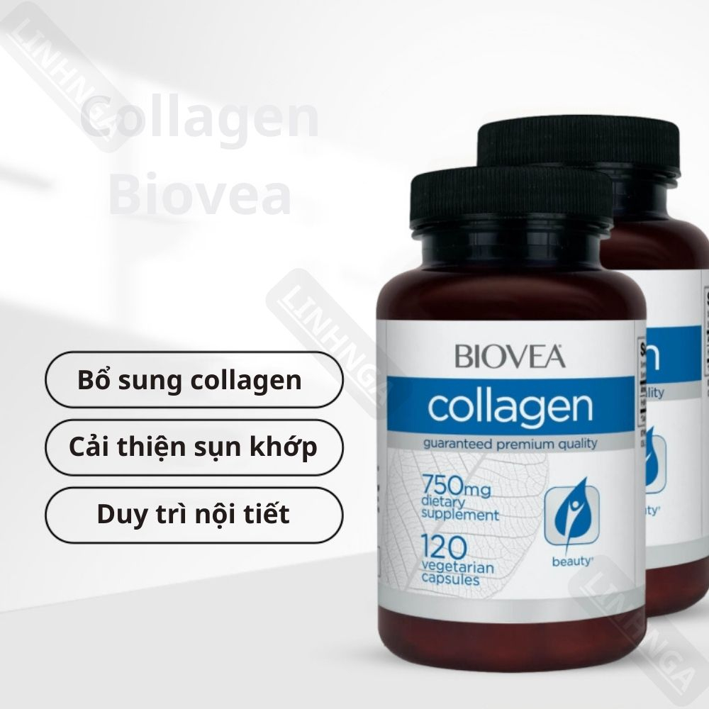 Viên Uống Biovea Collagen 750mg 120 viên - Nội địa Đức