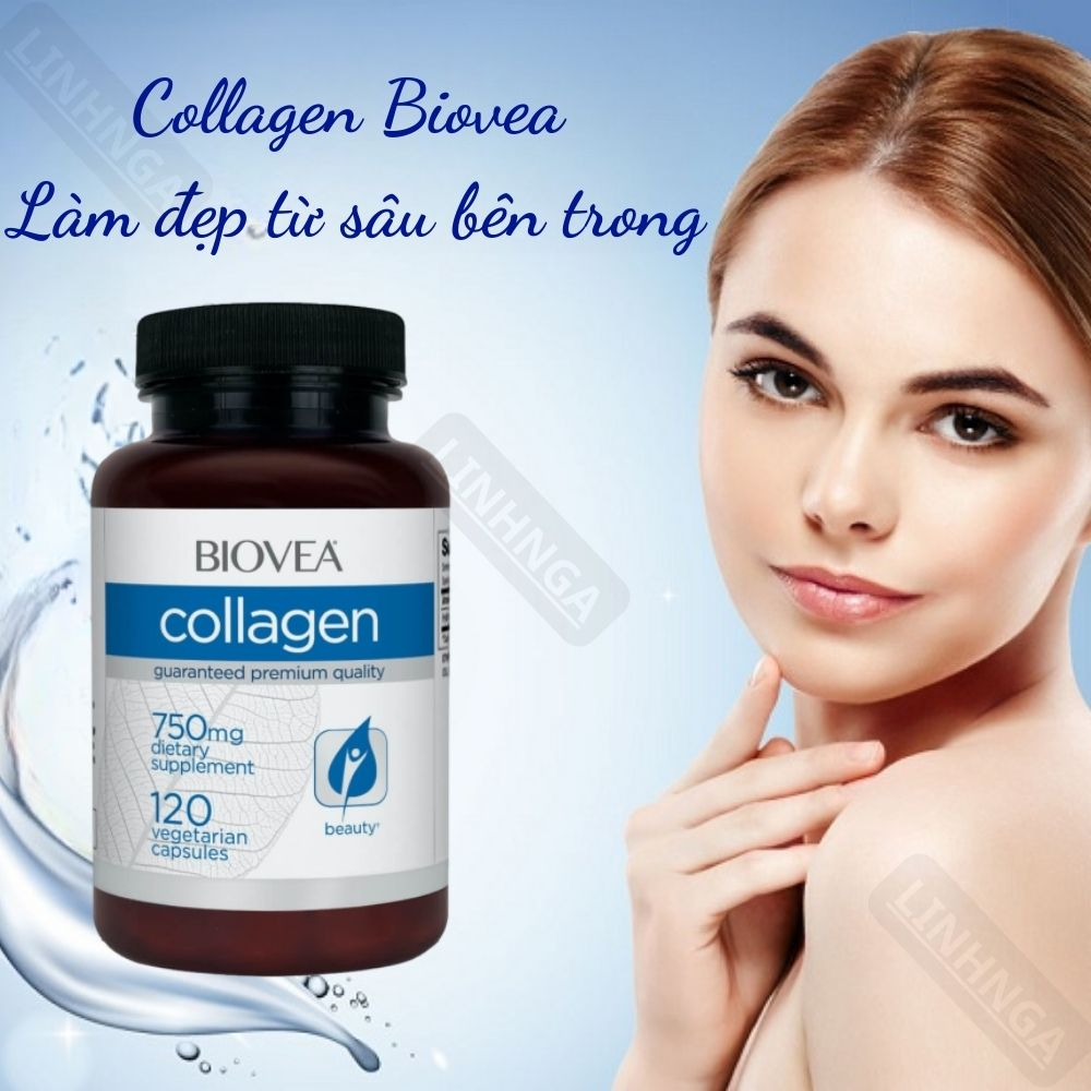 Viên Uống Biovea Collagen 750mg 120 viên - Nội địa Đức