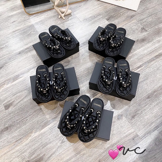 💕💕sỏ ngón da Channel (chuẩn super full box túi giấy bill)