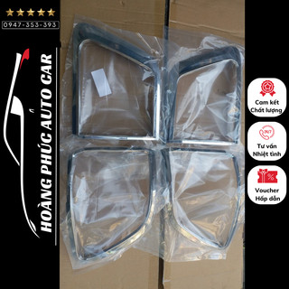 Bộ ốp viền đèn Pha và Hậu Fortuner Ốp viền đèn pha, hậu mạ crom xe Toyota Fortuner 2009- 2011