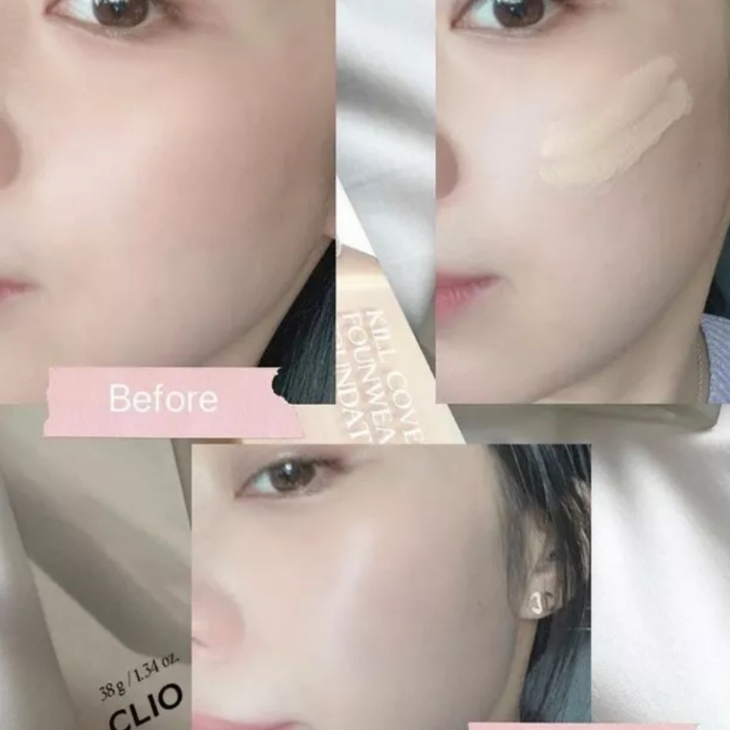 38G Kem nền Clio Kill Cover Glow Foundation Mini
