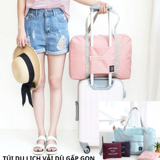 Túi vải dù chống nước gấp gọn siêu nhẹ du lịch