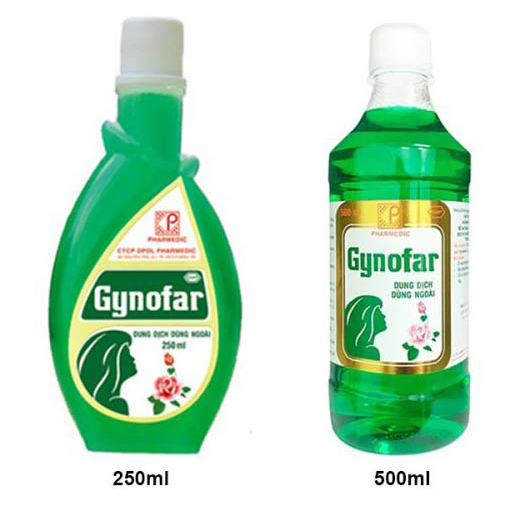 Dung dịch vệ sinh phụ nữ Gynofar