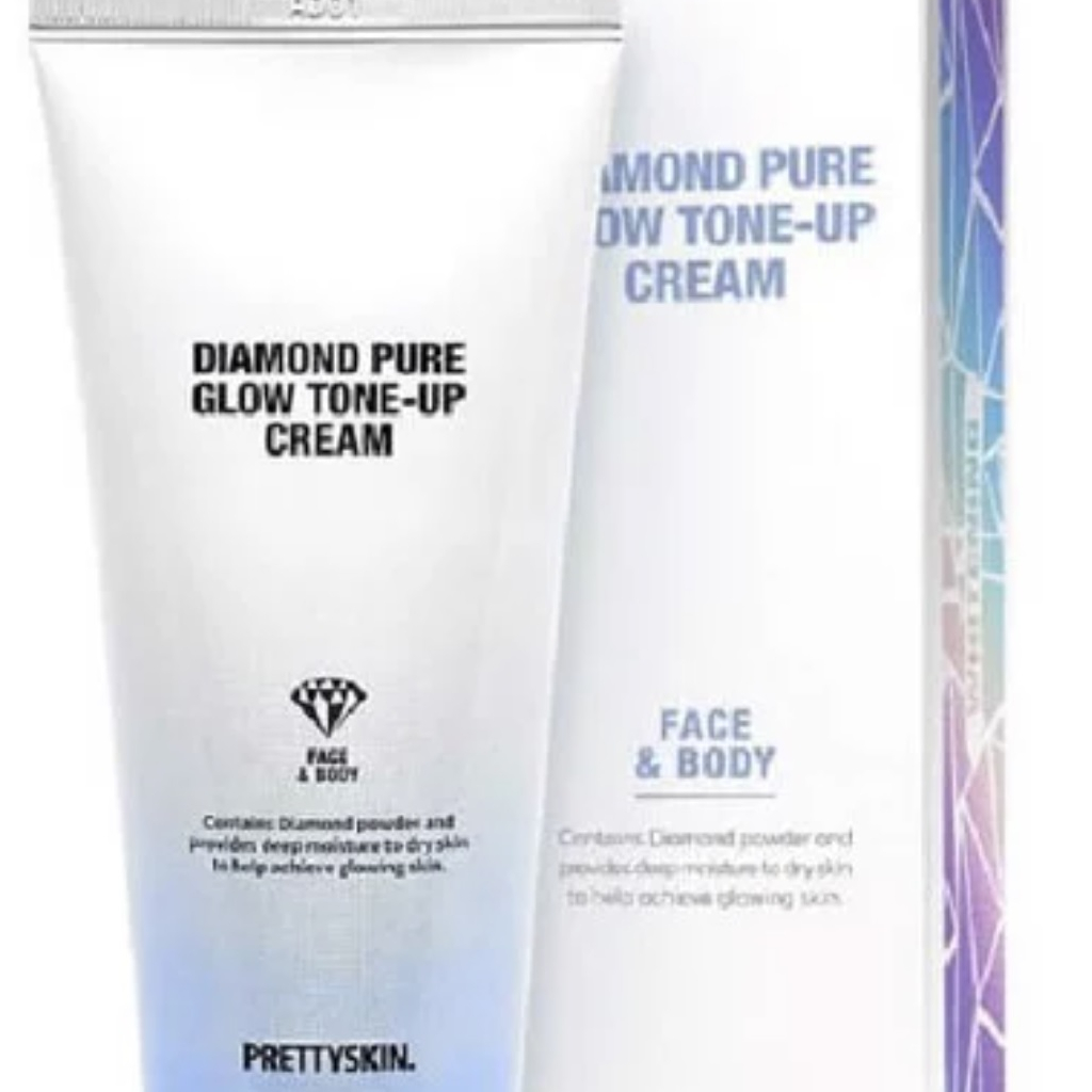 KEM DƯỠNG TRẮNG NÂNG TONE FACE & BODY PRETTY SKIN DIAMOND PURE GLOW TONE-UP CREAM 100ML