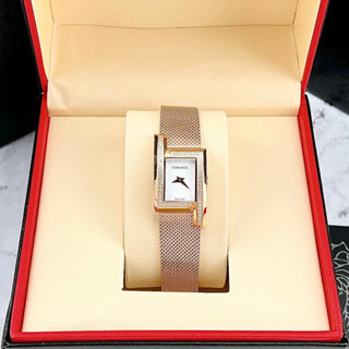 Đồng hồ nữ V€RS@C€ Greca Icon, Size 39x21mm, dây thép không gỉ, Full box, Luxury diamond watch