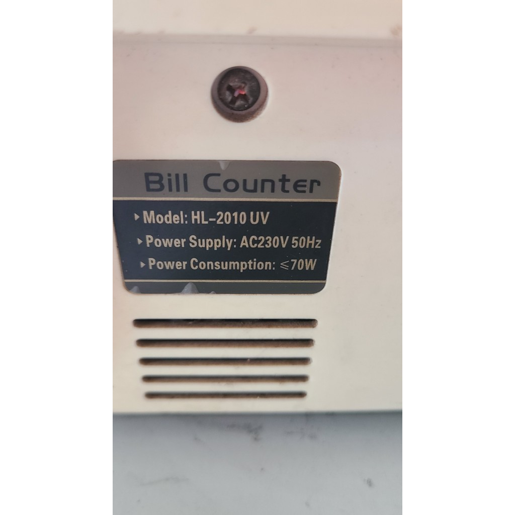 Máy đếm tiền BILL Counter  bể mặt , bán xác