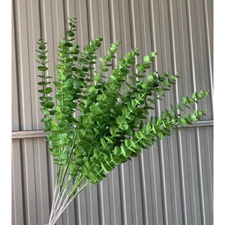 Cành lá táo giả/ Cành Lá Táo 5 nhánh, chất liệu nhựa dài 80cm