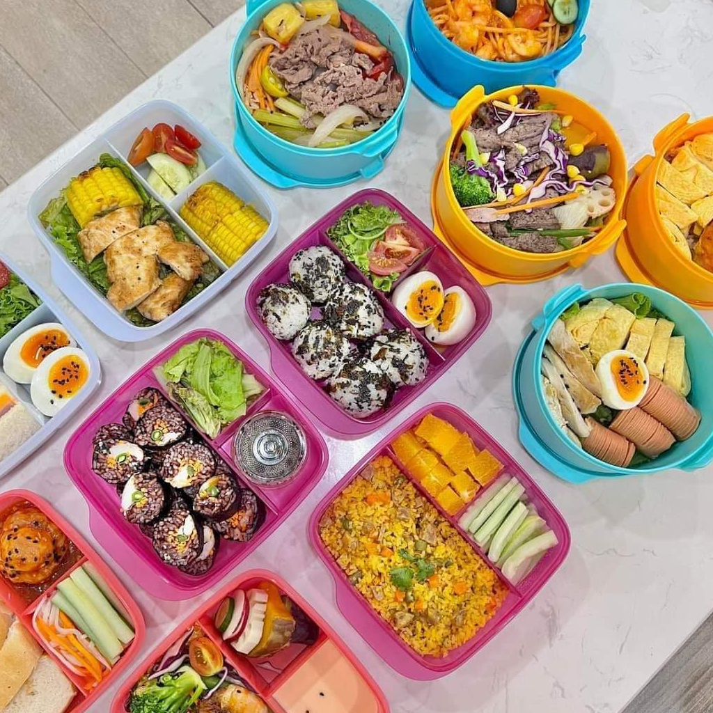 Hộp Cơm Chia Ngăn Lolly Tup - Tupperware