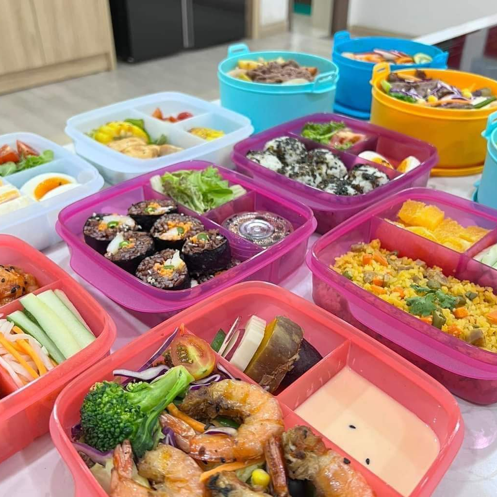 Hộp Cơm Chia Ngăn Lolly Tup - Tupperware