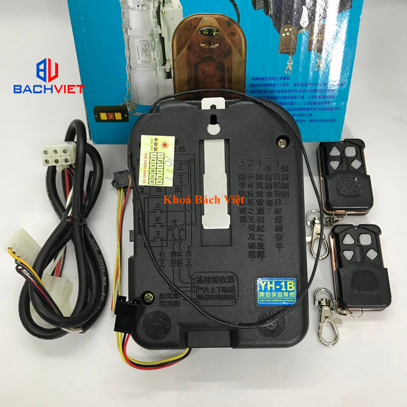 Bộ Hộp Điều Khiển Cửa Cuốn YH-1BB Đài Loan Mã Nhảy, Hộp Nhận Cửa Cuốn Hàng Loại 1 Bảo Hành Đến 24 Tháng.