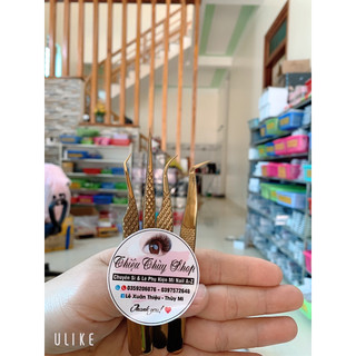 Nhíp volume vàng gắp mi