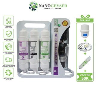 Máy lọc nước Nano Geyser ECO SLIM, Công nghệ lọc nước tinh khiết RO, Bảo hành 5 năm