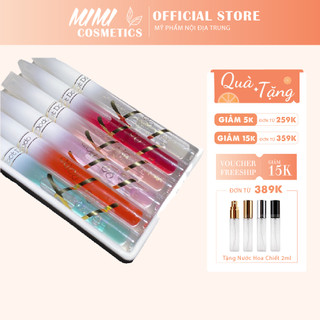Son dưỡng ẩm son bóng trong suốt không màu set 3 son Toot Dodo hàng nội địa trung chính hãng