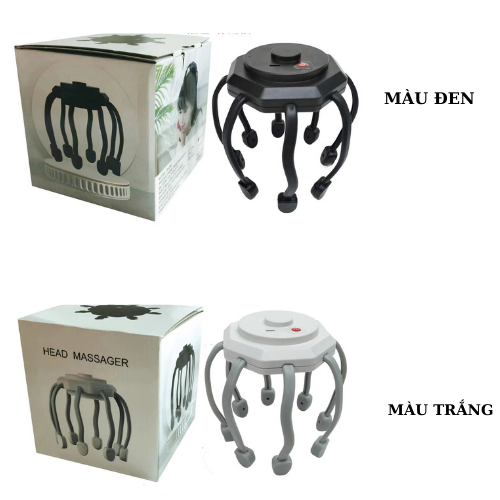 Máy massage đầu DAITASHI LM-080, mát xa 4 chế độ giảm mệt mỏi căng thẳng giúp ngủ ngon