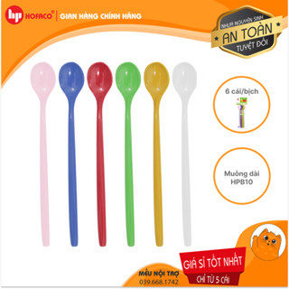 Bịch 6 muỗng nhựa Hofaco dễ dàng sử dụng khi ăn uống