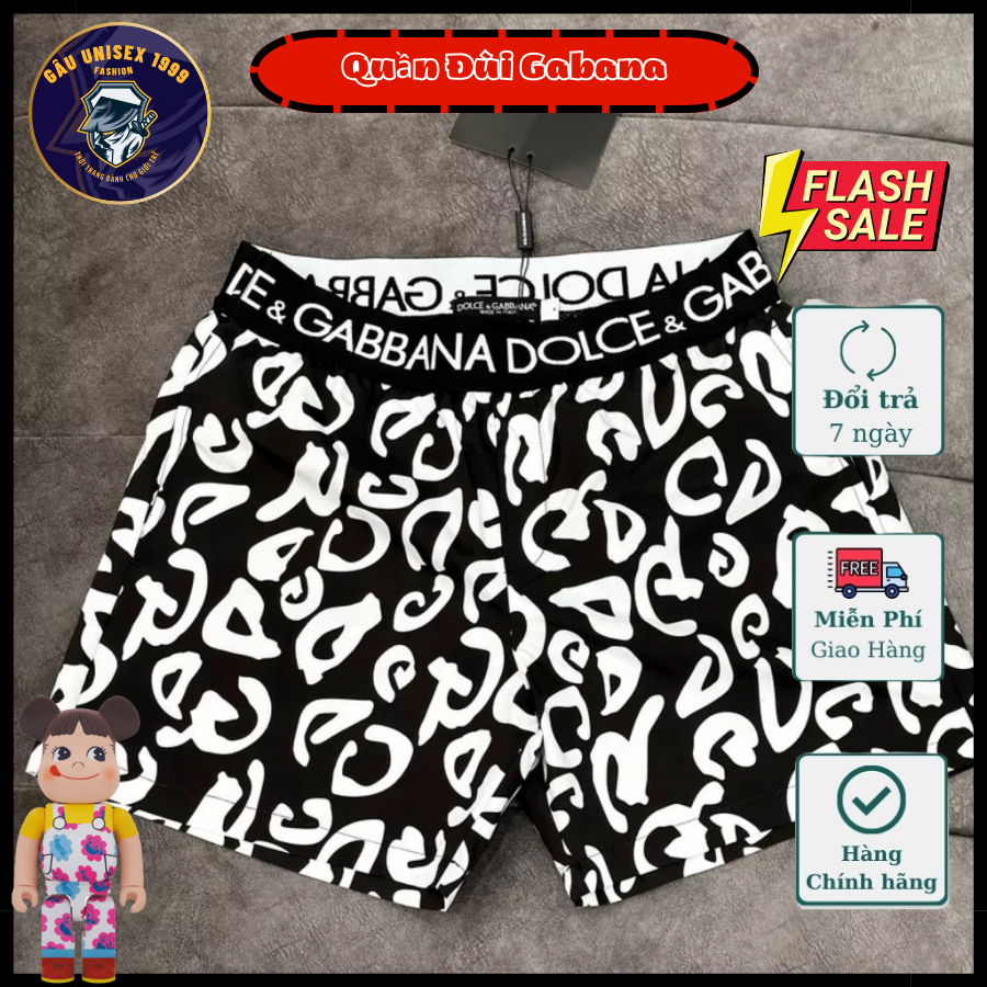 Quần Đùi Dolce Gabana  Chất Co Dãn Mát Mùa Hè