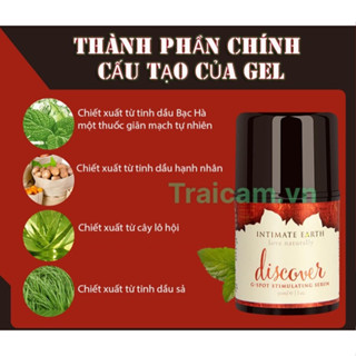 (che tên sp)Gel bôi trơn âm đạo Discover cao cấp  tăng khoái cảm nữ - kích thích - 30ml (che tên sp)
