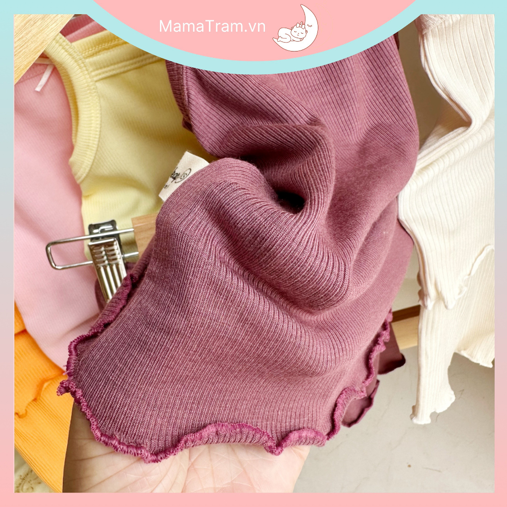 Bộ 2 Dây Bé Gái - Đồ Bộ Mặc Nhà Mùa Hè Cho Bé Gái Sơ Sinh Đến 15Kg