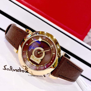 Đồng Hồ Nữ Salvatore Ferragamo Minuetto,Size 36mm Full Box Hãng,Mẫu Mới Này Hiếm Và Rất Đẹp