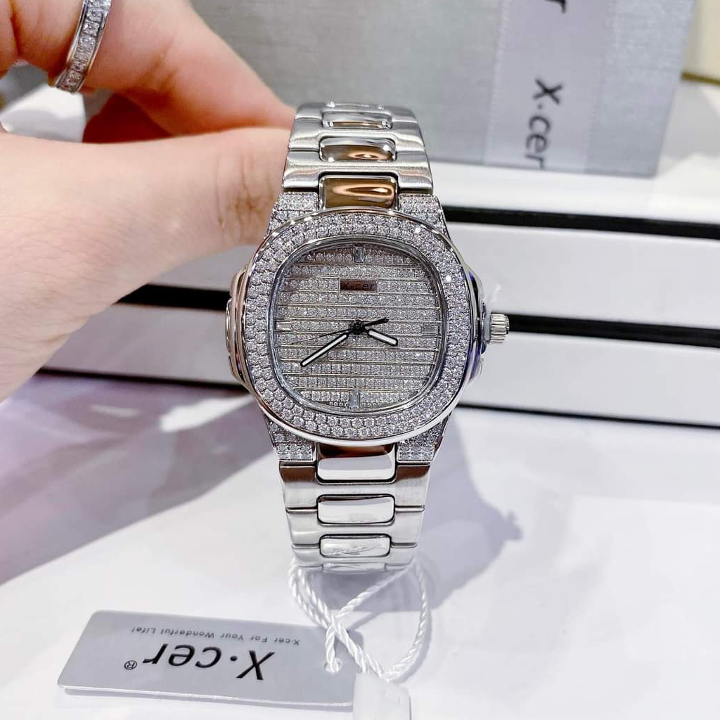 Đồng Hồ Nữ Chính Hãng X.Cer Size:32mm Full Box Với Thiết Kế Này Mê Đắm,Thu Hút Mọi Ánh Nhìn