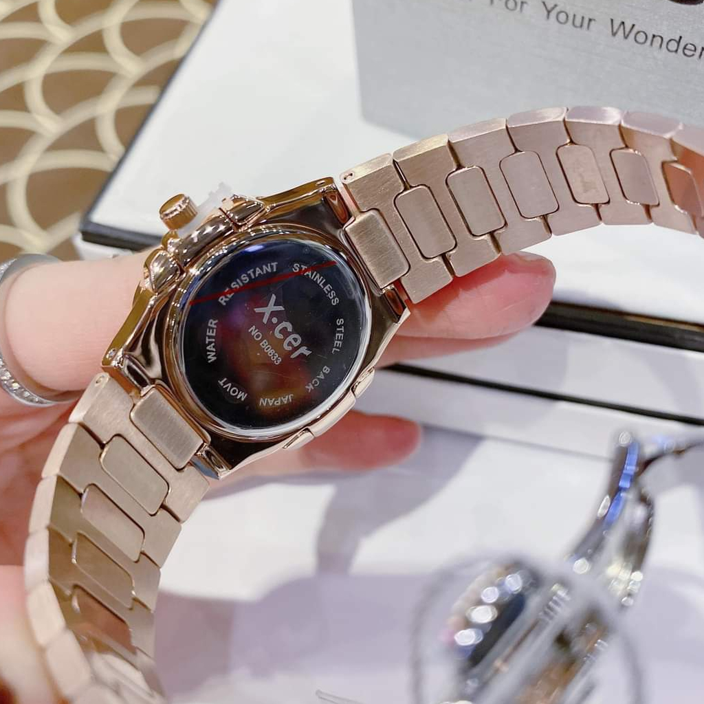 Đồng Hồ Nữ Chính Hãng X.Cer Size:32mm Full Box Với Thiết Kế Này Mê Đắm,Thu Hút Mọi Ánh Nhìn
