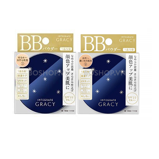 Phấn Phủ Shiseido BB Integrate Gracy SPF 22 PA++ 7.5g - NHẬT BẢN