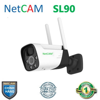 Camera wifi năng lượng mặt trời netcam sl90, góc quan sát 89º, độ phân giải 3.0mp