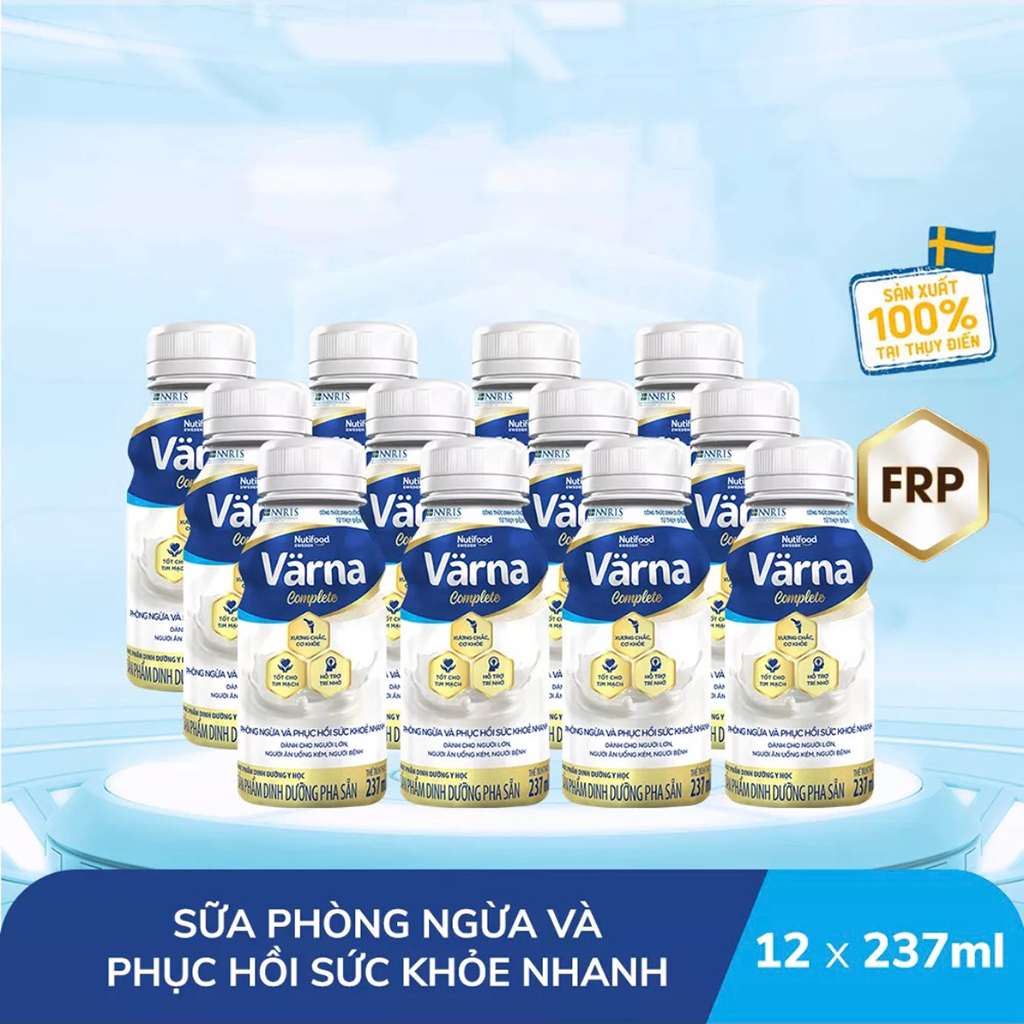 Sữa Bột Pha Sẵn Nutifood Varna Complete 237ml-TUH
