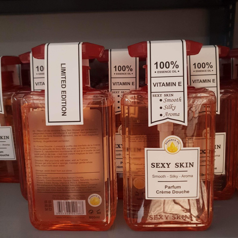 Sữa tắm Sexy Skin nước hoa Pháp 600ml