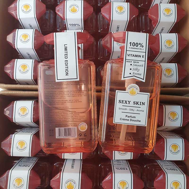 Sữa tắm Sexy Skin nước hoa Pháp 600ml