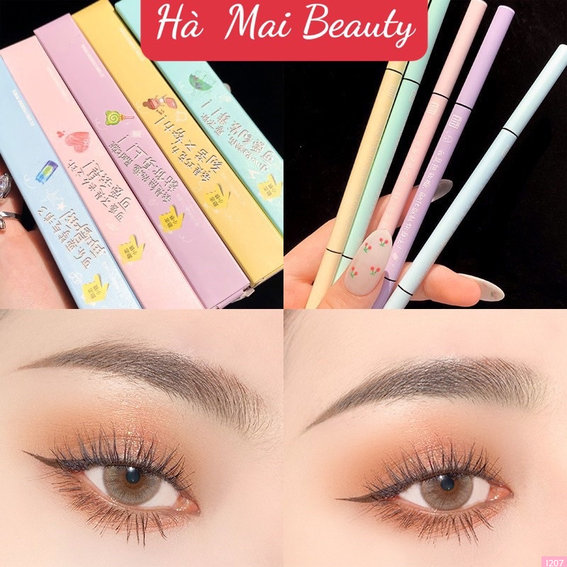 Chì Kẻ Mày 2 Đầu Xixi Eyebrow Pencil Kẹo Ngọt