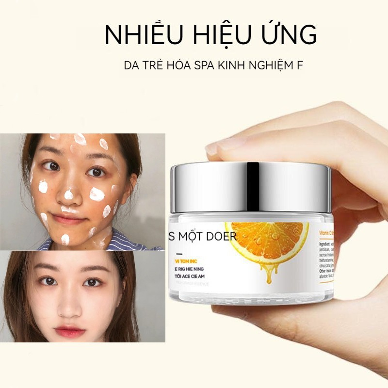 Kem Làm Trắng Da Mặt 50g Che Khuyết Điểm Cho Dưỡng Ẩm Chống Nhăn Kiềm Dầu Làm Sáng Tông Màu Da Che Điểm Thâm Mụn