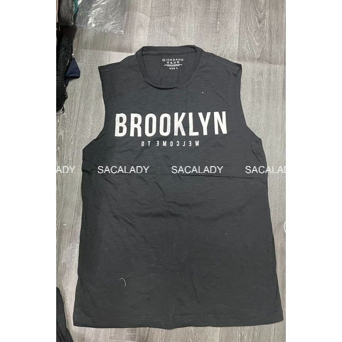 Áo Thun Ba Lỗ Brooklyn - Size L (60-65kg) - 4122