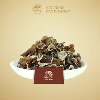 Nấm mèo khô nông trại nấm xanh 50g - thực phẩm hương chay nxhk001