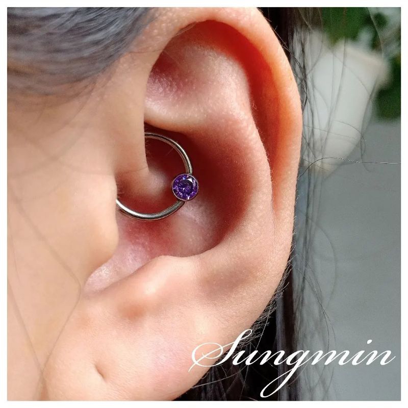 khuyên tai khuyên septum titan Titanium cao cấp