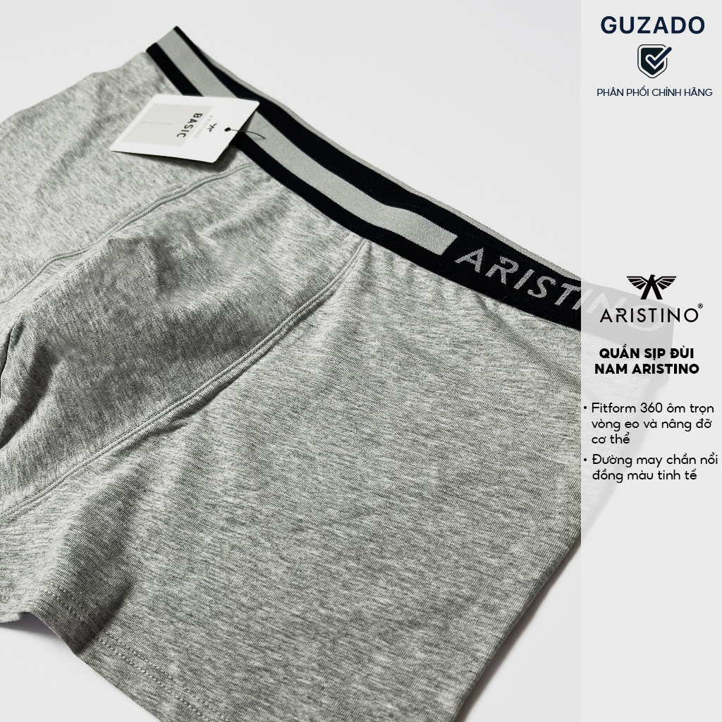 Quần Lót nam Boxer Guzado Mẫu Cotton Hút Ẩm,Kháng Khuẩn Cực Tốt,Hàng Mới Nhất 2023 ABX1603